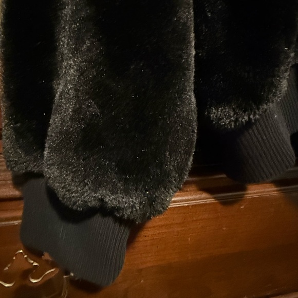 UGG LAKEN SHERPA JACKET WOMEN BLACK Size Small - Picture 4 of 11